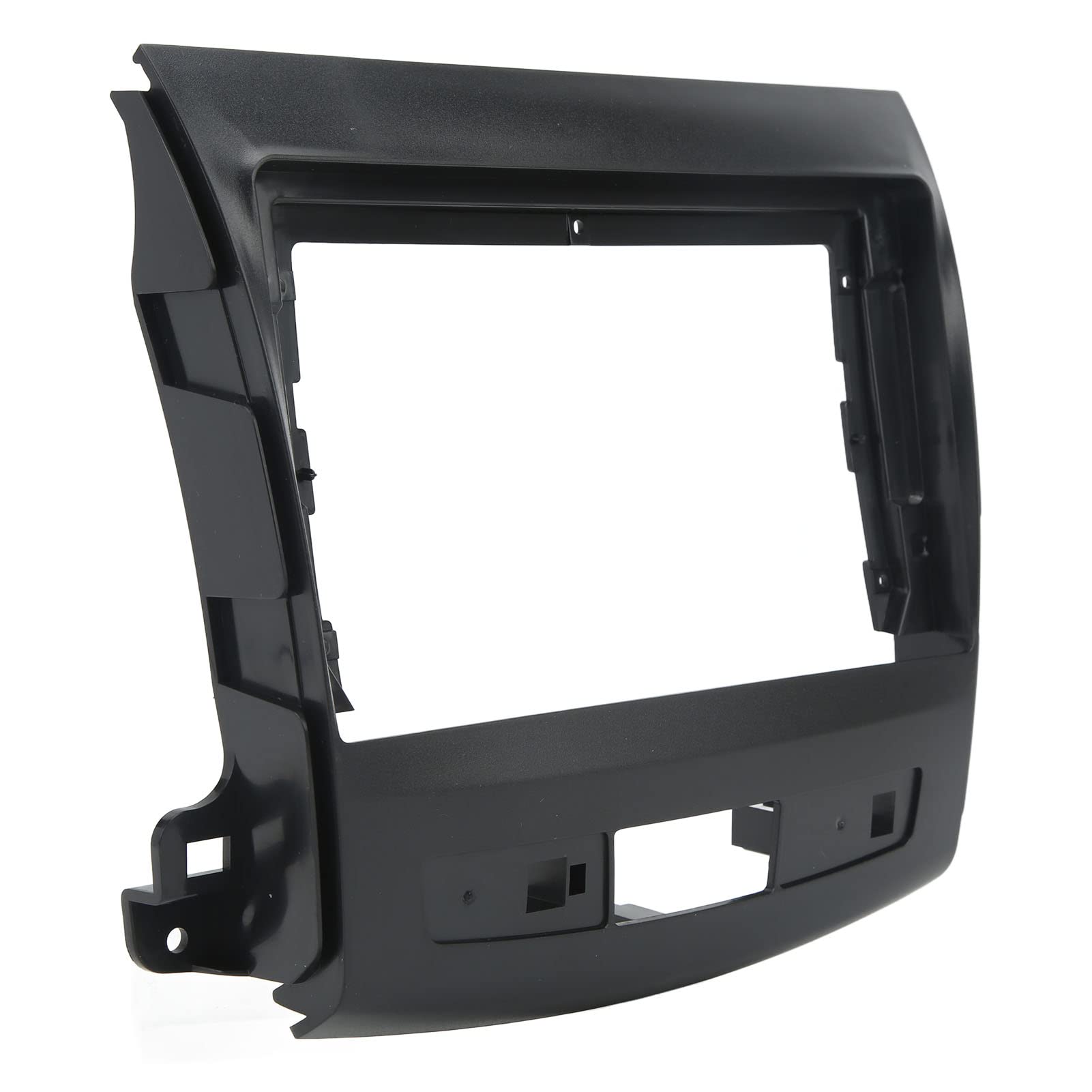 Aramox 9 Inch Car Stereo Radio Fascia Kit - Replacement Dash Panel Frame for Mitsubishi Outlander 2008-2012 | Perfect for Upgrading Your Car Audio System & Navigation Installation