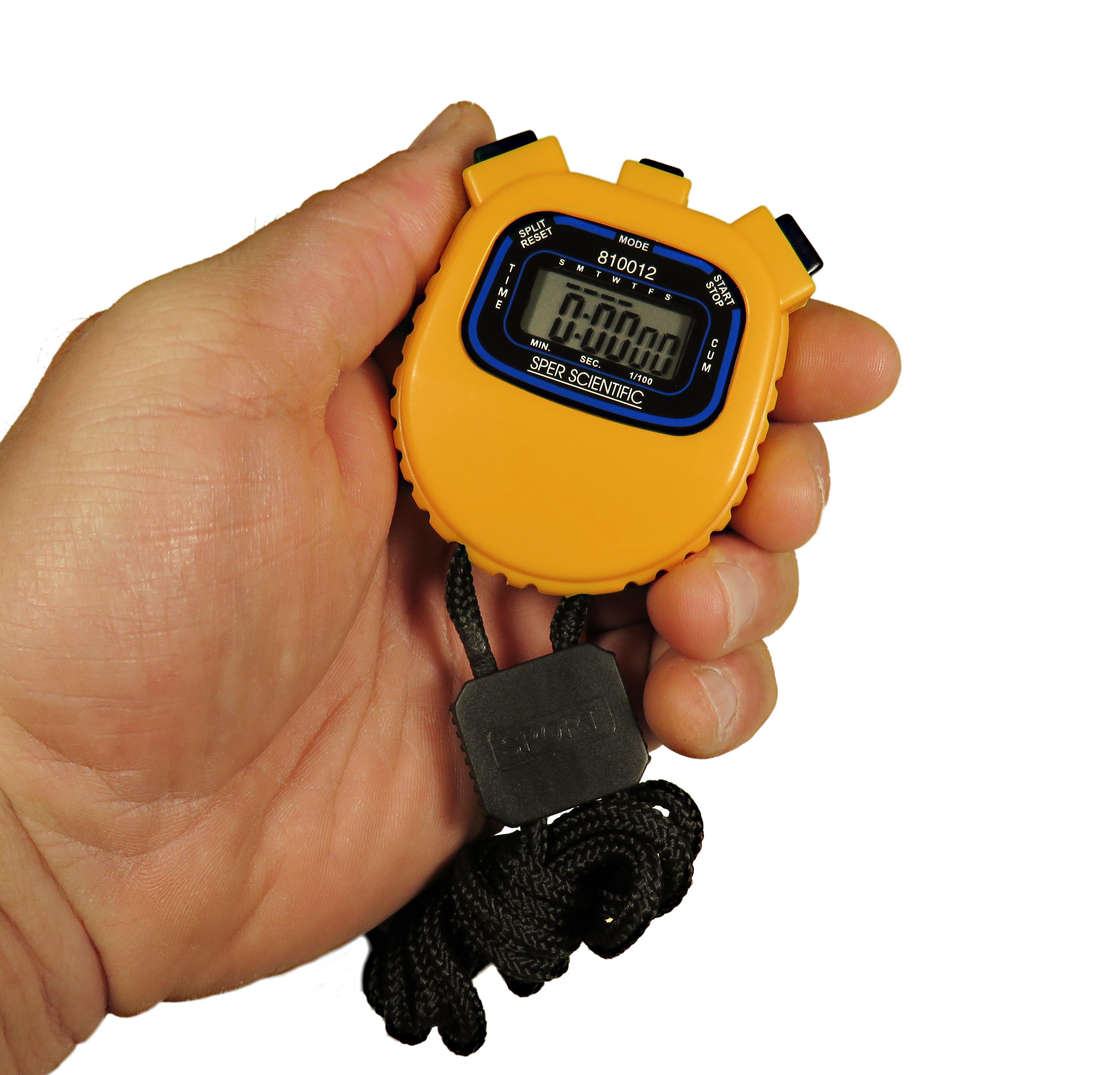 Waterproof Digital Stopwatch with Large LCD Display - Ideal for Swimming, Running, Sports Training & Outdoor Activities