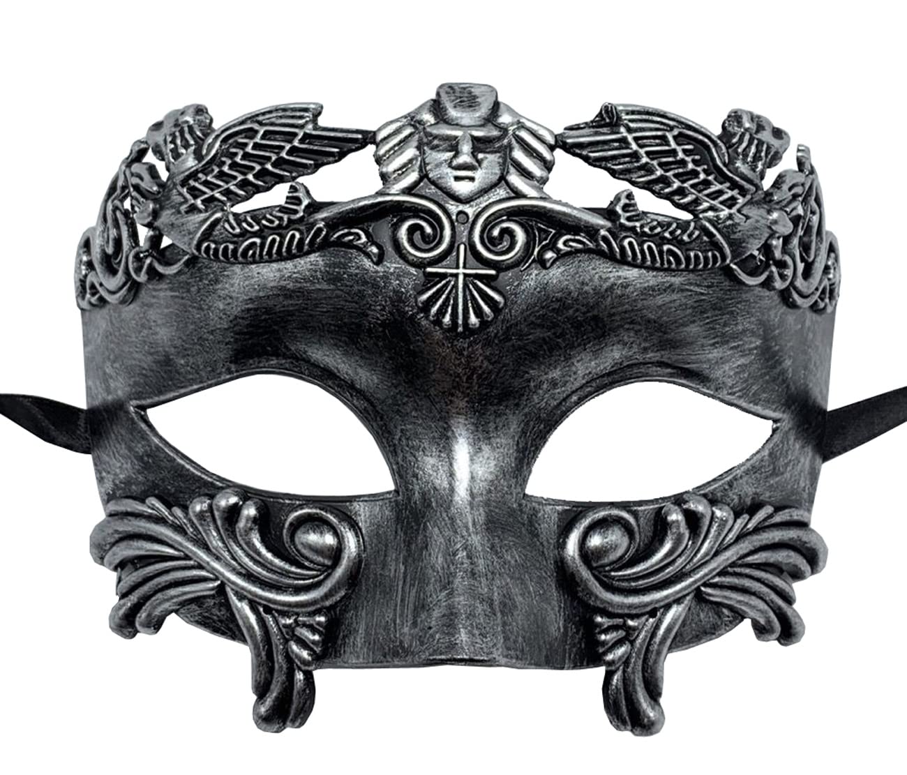 Elegant Sheliky Men's Venetian Masquerade Mask - Vintage Carnival Costume Mask for Halloween, Cosplay & Mardi Gras Parties - Perfect for Costume Balls, Themed Events & Masquerade Nights