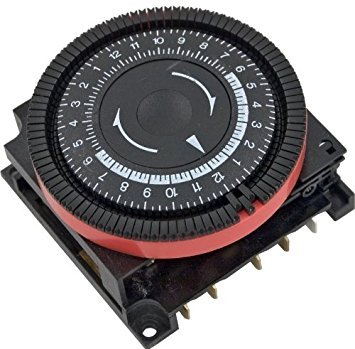Diehl 24 Hour Timer 120V SPDT 15A TA4079 - Heavy Duty Mechanical Timer for Appliances, Lights & HVAC Systems | Perfect for Home, Office & Industrial Use