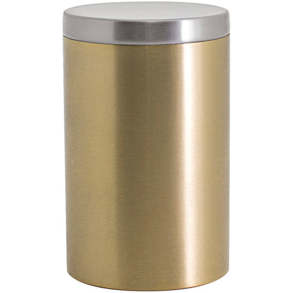 12-Pack FOH Round Stainless Steel Food Storage Jars with Airtight Lids - Perfect for Kitchen Pantry Organization, Meal Prep & Bulk Food Storage