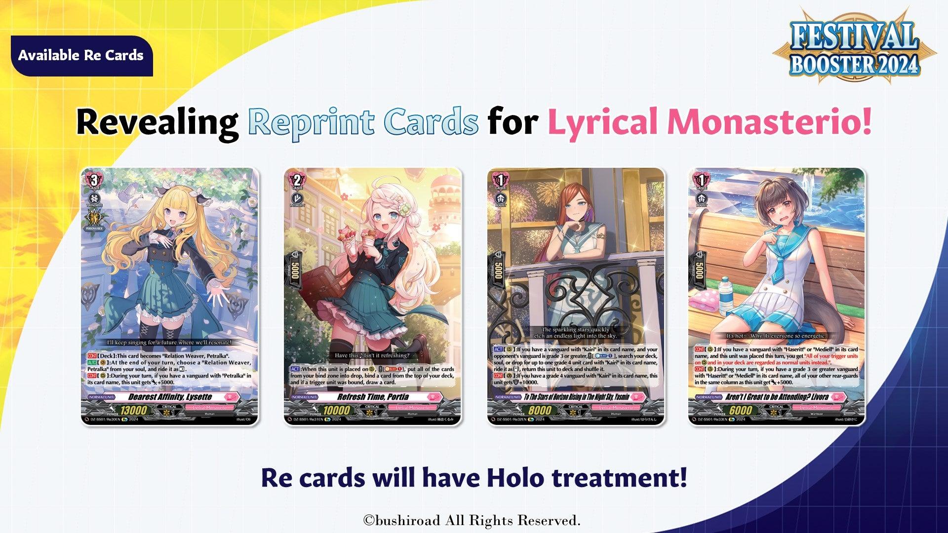 Cardfight!! Vanguard Festival Booster 2024 Booster Box (10 Packs) - TCG Trading Card Game for Collectors & Players | Perfect for Tournaments, Casual Play & Gift Giving