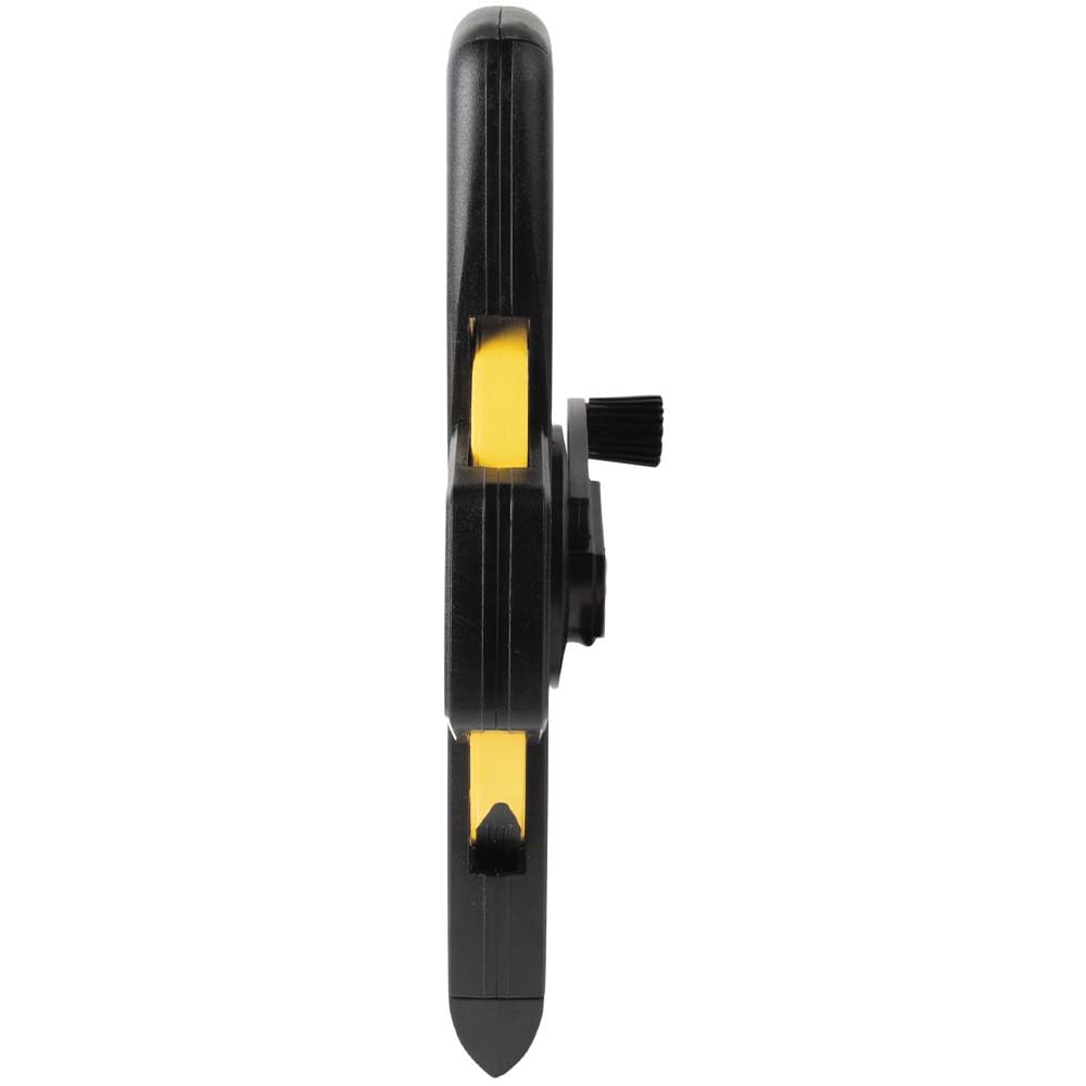 Klein Tools 946-150 150-Foot Woven Fiberglass Tape Measure - Durable Open-Reel Construction for Construction, Electrical Work & DIY Projects