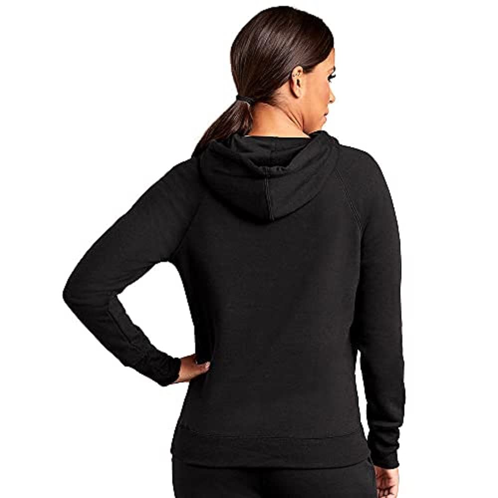 Champion Women's Powerblend Graphic Hoodie Sweatshirt - Soft Fleece Pullover with Stylish Print | Perfect for Gym, Casual Wear & Lounge Outfits