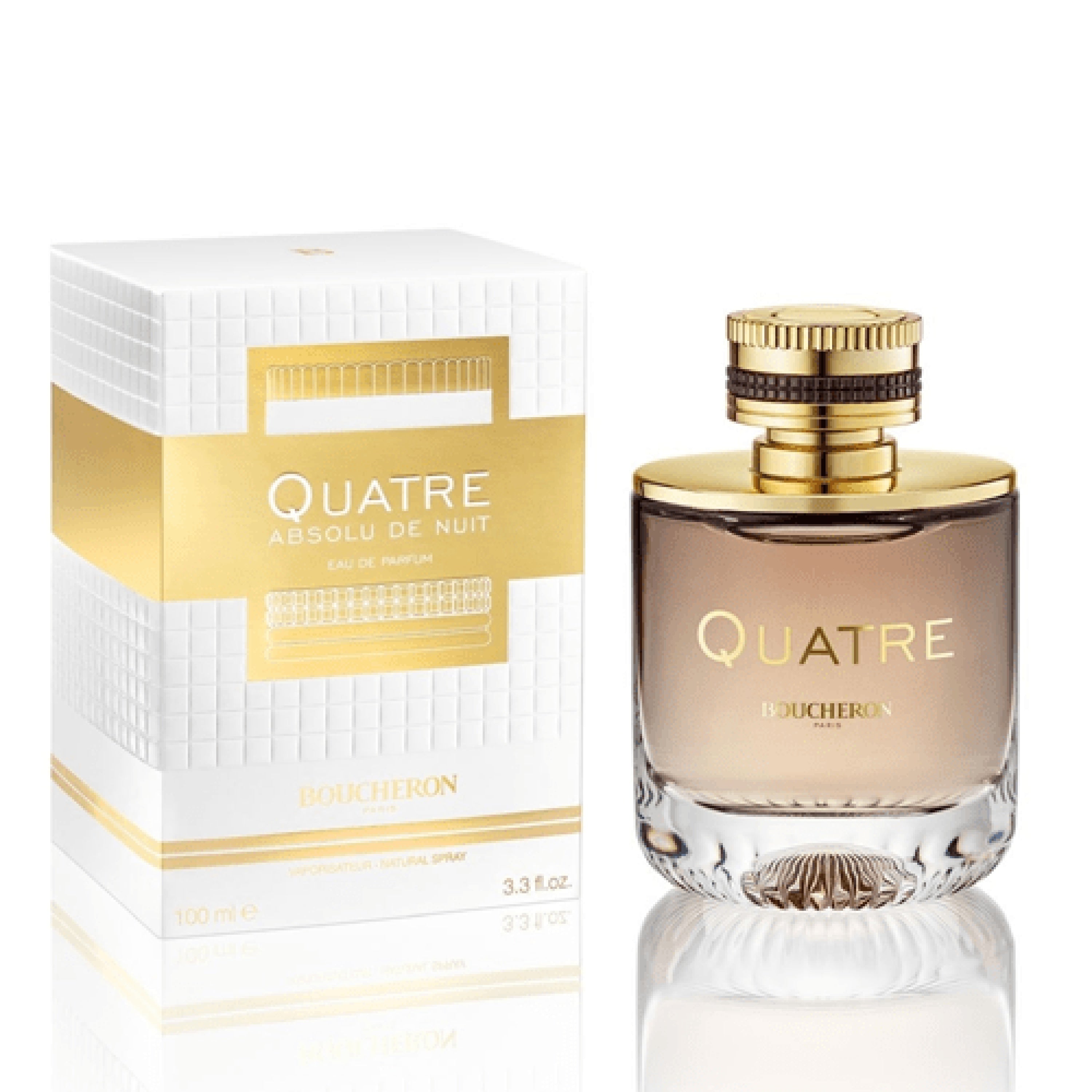 Boucheron Quatre Absolu De Nuit 100ML EDP Spray for Women - Luxury French Perfume for Evening Wear & Special Occasions