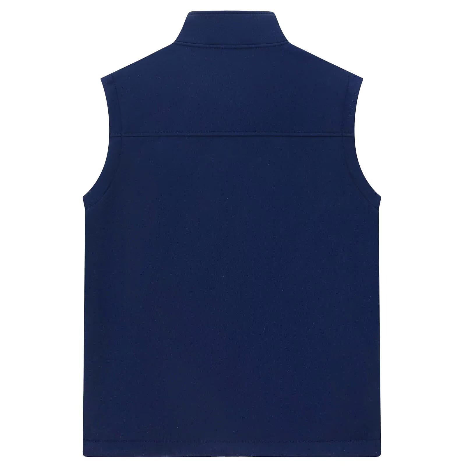 Men's Lightweight Softshell Vest - Windproof Puffer Sleeveless Jacket for Golf, Running & Outdoor Activities | Breathable Outerwear for Hiking, Cycling & Casual Wear