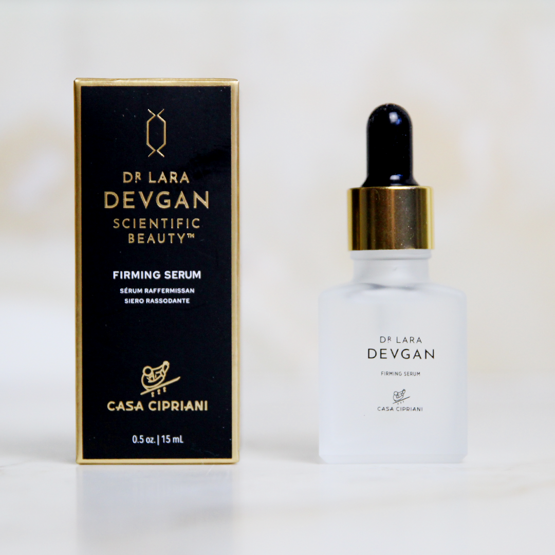 Dr. Devgan x Casa Cipriani Anti-Aging Firming Serum with Hyaluronic Acid & Peptides - Luxe Skincare for Wrinkles & Fine Lines | Perfect for Night Routine & Special Occasions