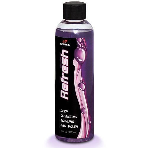 Genesis Evolution Refresh 4 oz Bowling Ball Cleaner - Professional Bowling Ball Cleaner Solution for Deep Cleaning & Maintenance - Perfect for League Play & Tournament Preparation
