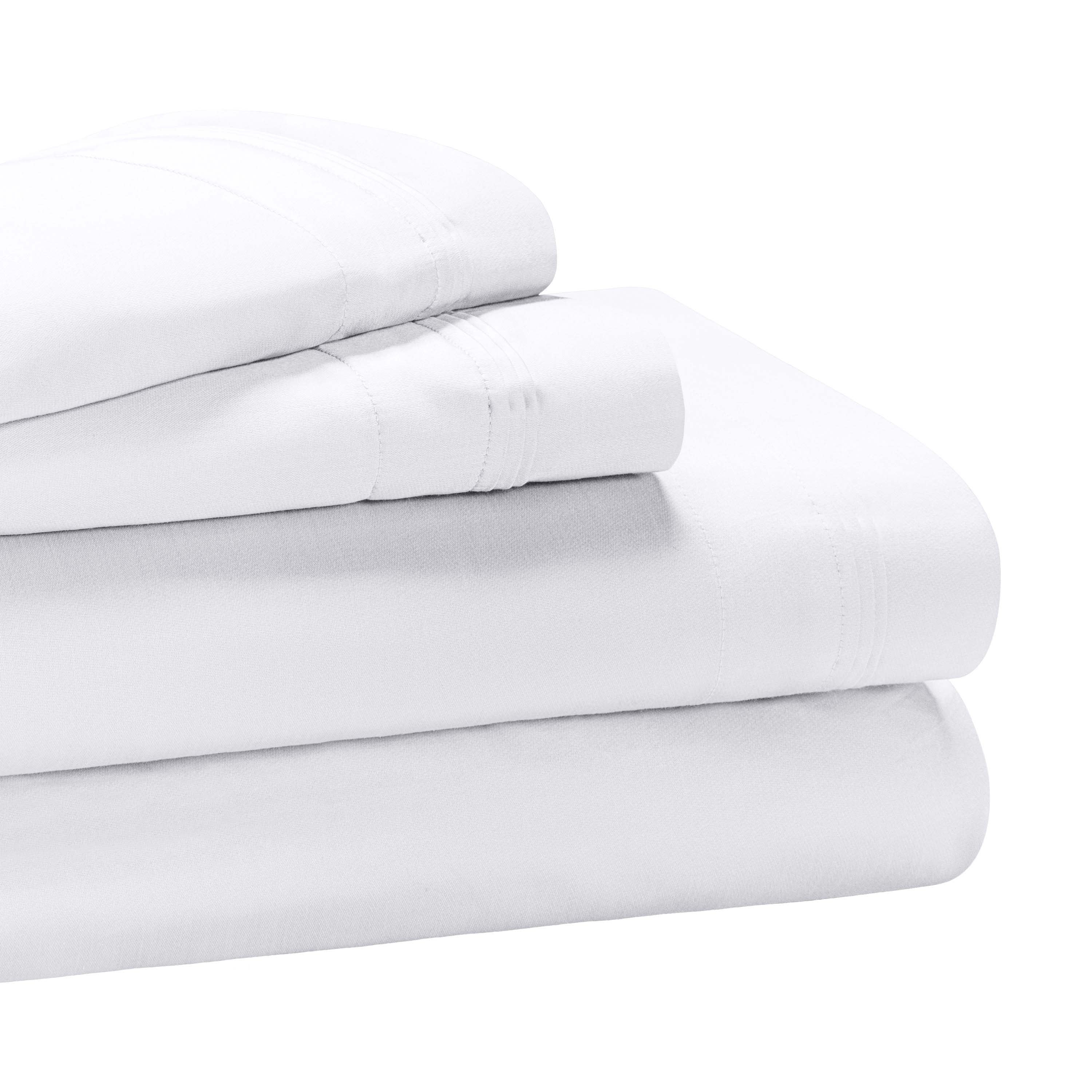 Premium 650 Thread Count Egyptian Cotton Sheet Set - Eco-Friendly, Breathable & Hypoallergenic - Perfect for Luxury Bedding & Hot Sleepers