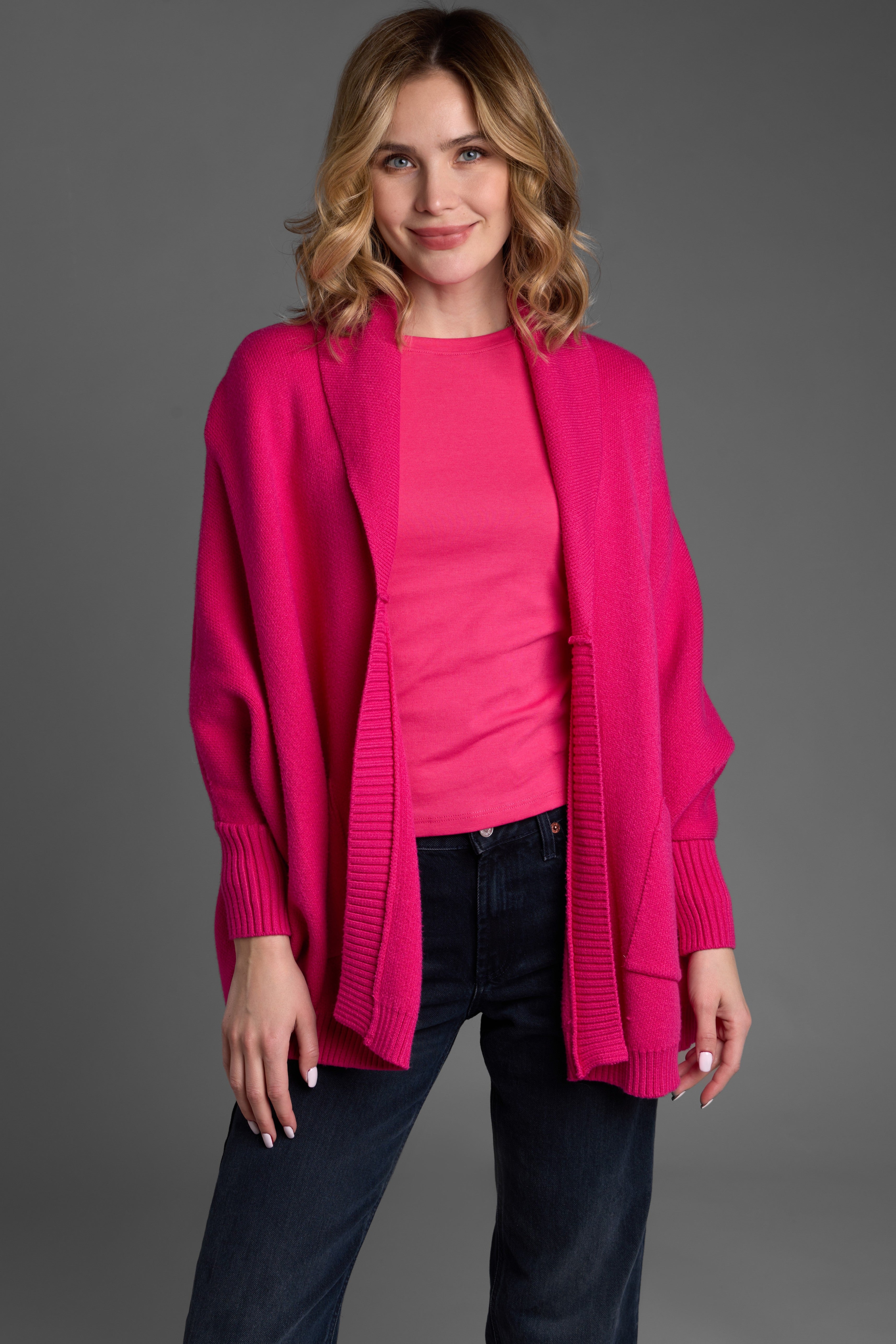 Open Front Oversized Cardigan Sweater for Women - Cozy Long Chunky Knit Wrap Cardigan - Perfect for Fall, Winter & Layering Outfits
