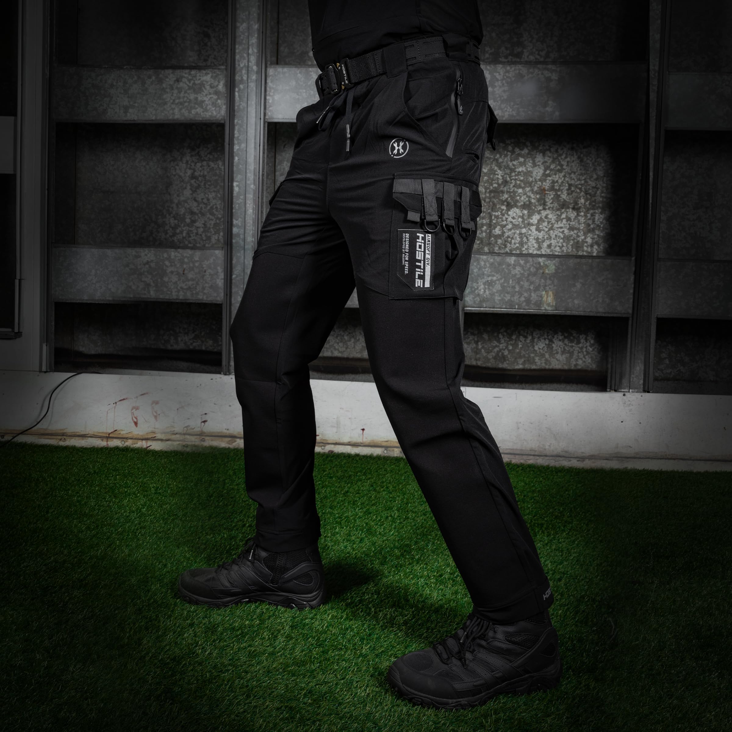 HK Army Hostile Straight-Leg Recon Jogger Pants - Tactical Airsoft & Paintball Pants for Outdoor Sports and Training
