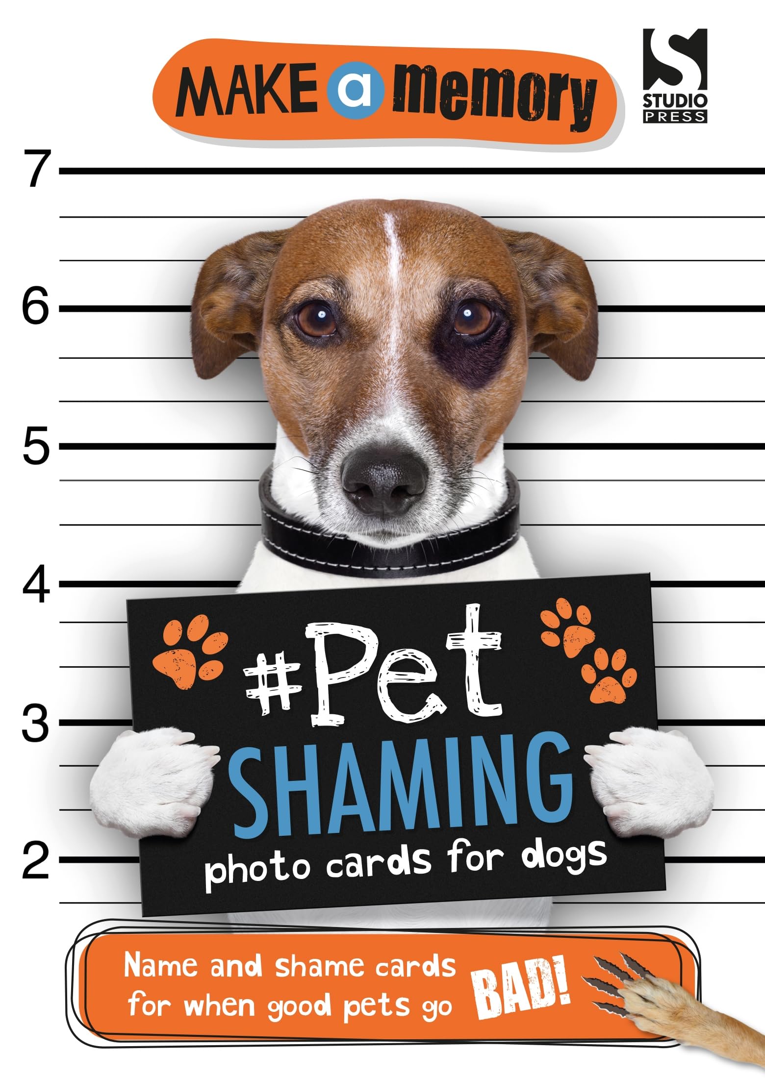 Pet Shaming Cards for Dogs - Name & Shame Photo Fun for Bad Pets - Perfect for Pet Owners & Social Media