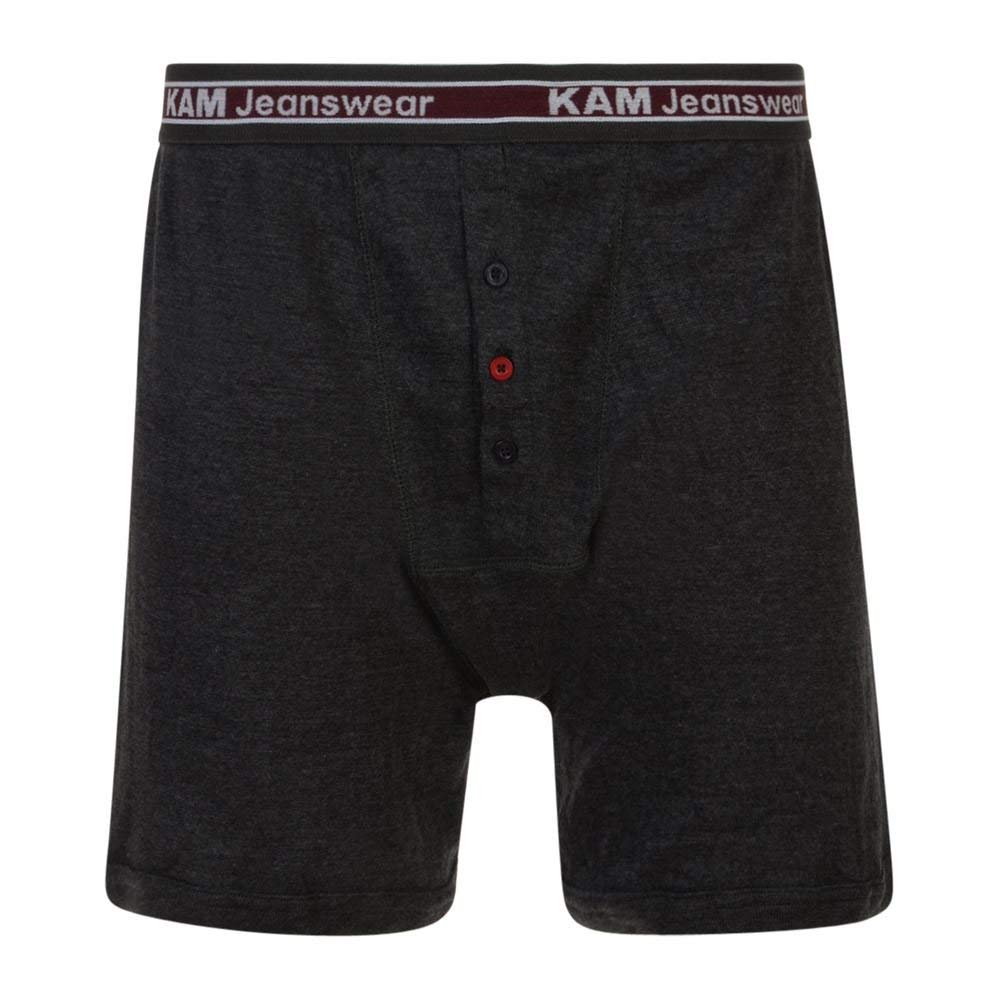 KAM Men's Big Size Jersey 3 Pack Boxer Shorts - Soft Cotton Underwear for Plus Size Men | Comfortable Everyday Wear for Work, Gym & Lounge