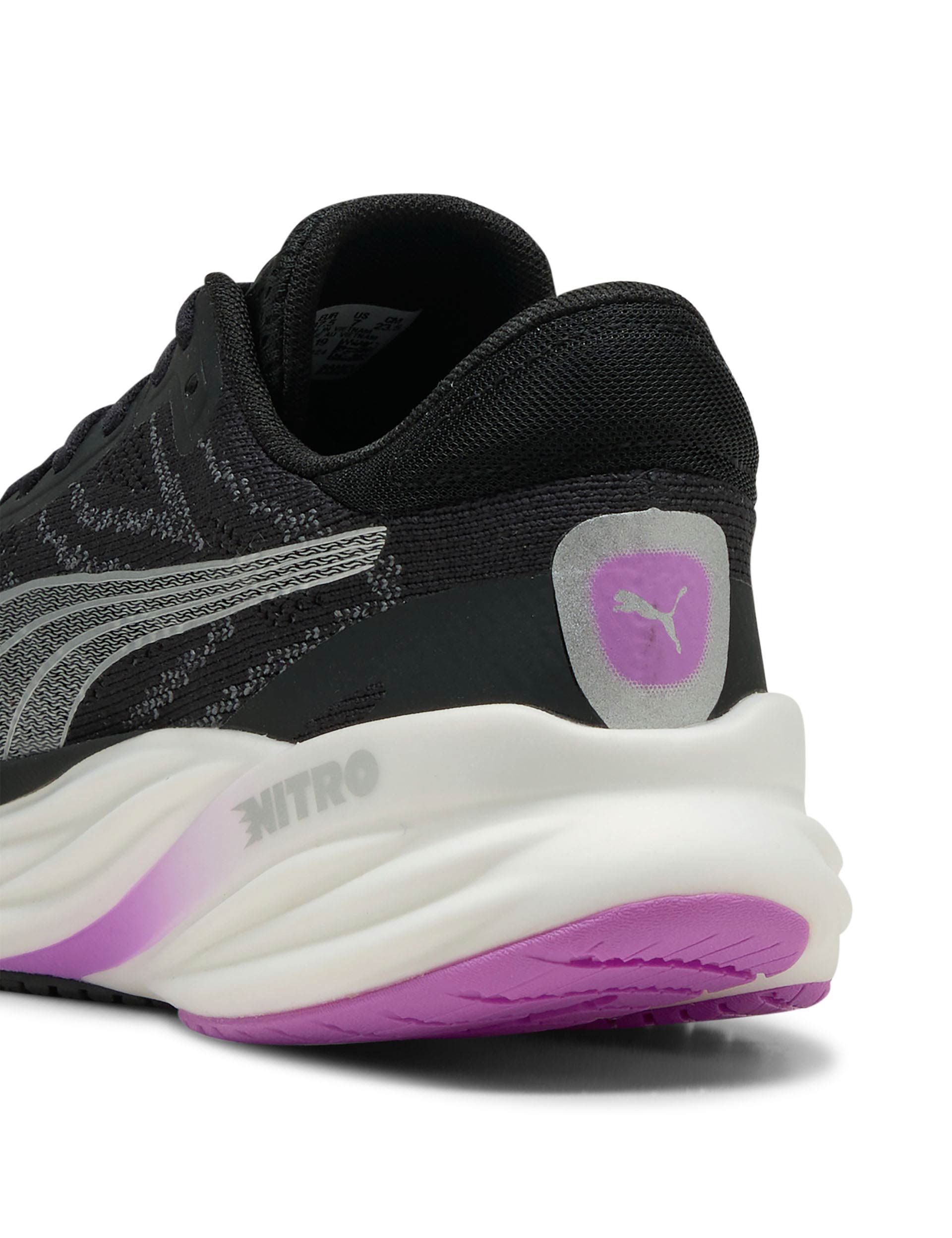 Magnify NITRO 2 Running Shoes for Men & Women - Lightweight Black/Pure Magenta Athletic Shoes for Jogging, Gym Workouts & Outdoor Activities
