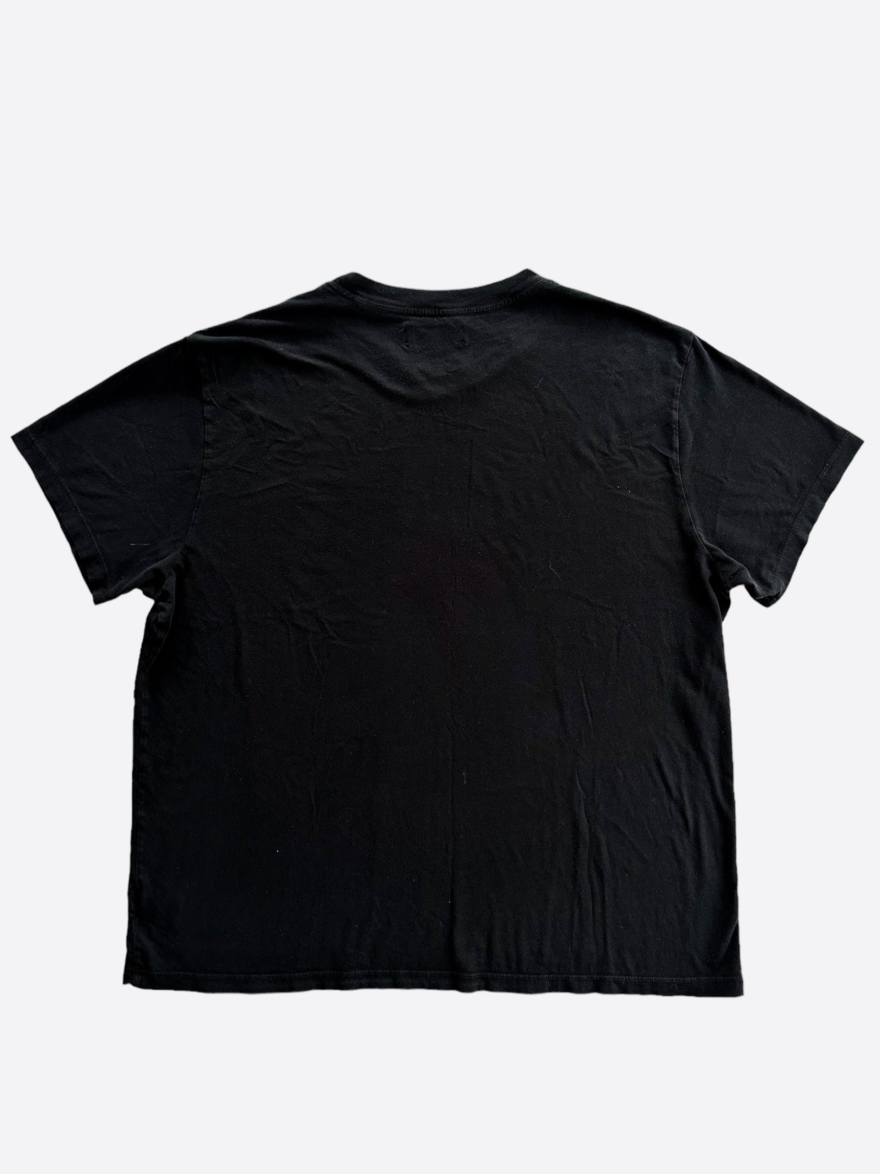 Amiri Black & Red Paisley Logo T-Shirt for Men - Stylish Graphic Tee for Casual Wear, Street Fashion & Night Out