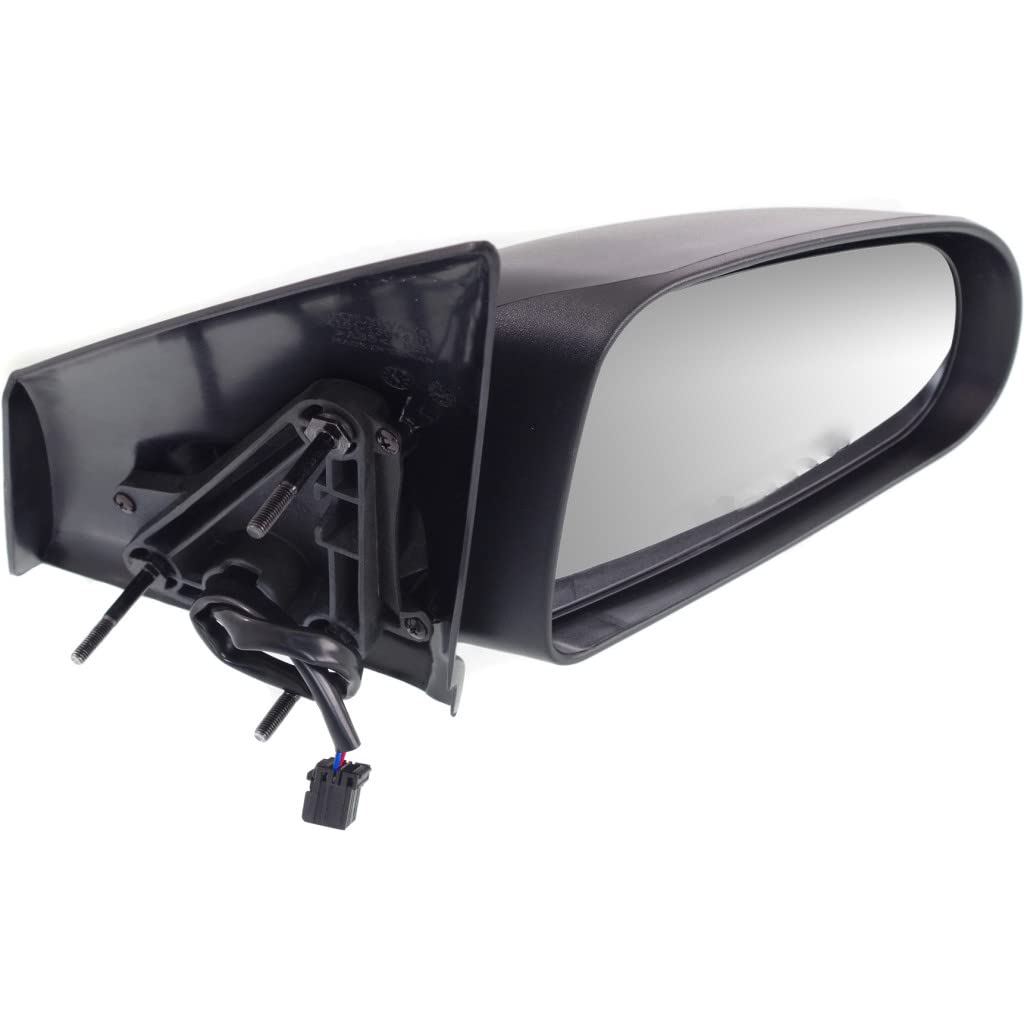 2004-2007 Dodge Durango Passenger Side Power Door Mirror Replacement - Non-Folding, Non-Heated Textured Black - Fits CH1321241 & 55077398AI - Perfect for Off-Roading & Daily Commuting