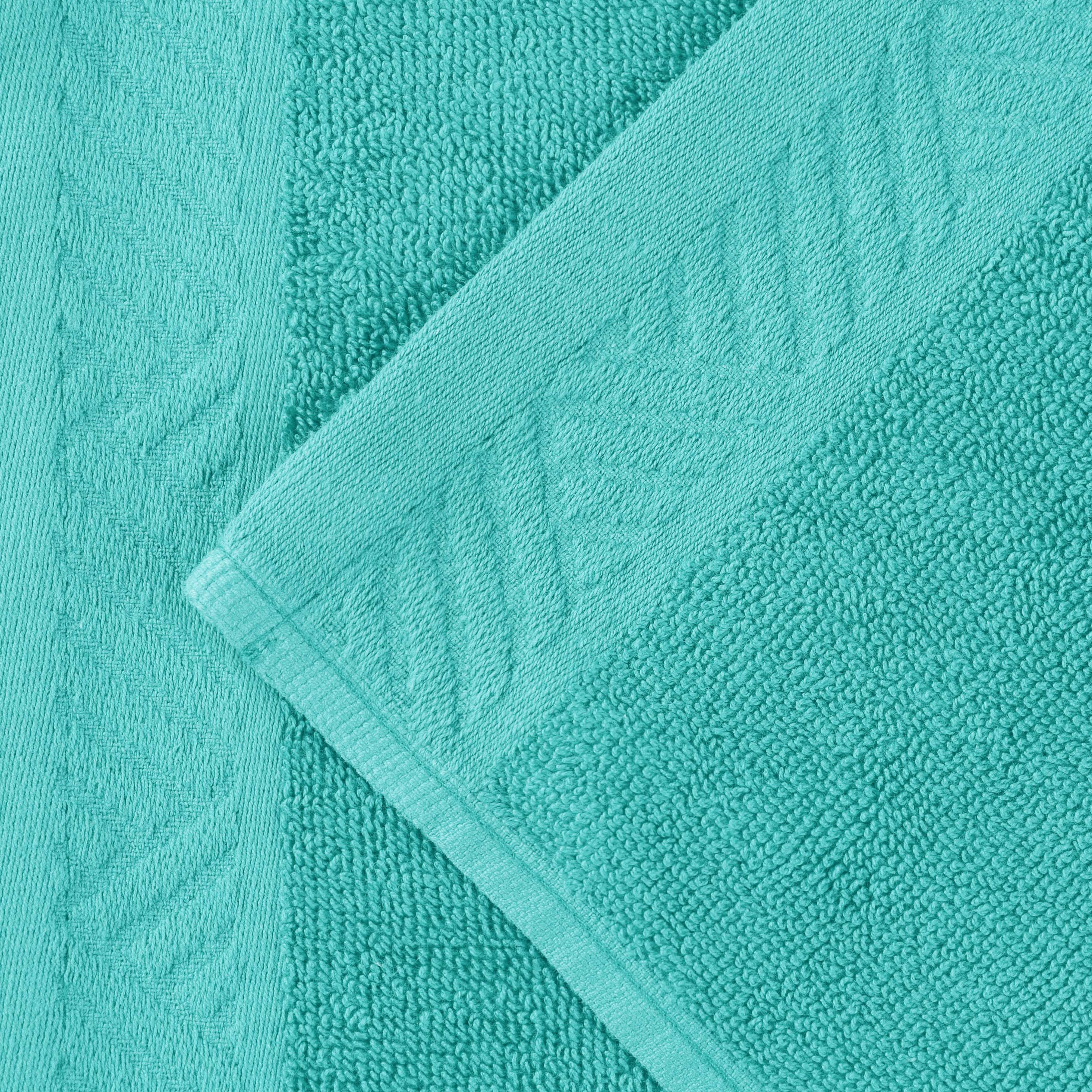 Premium Basketweave Egyptian Cotton 3-Piece Towel Set - Ultra Soft & Absorbent Bath, Beach & Gym Towels for Luxury Spa, Pool & Travel Use