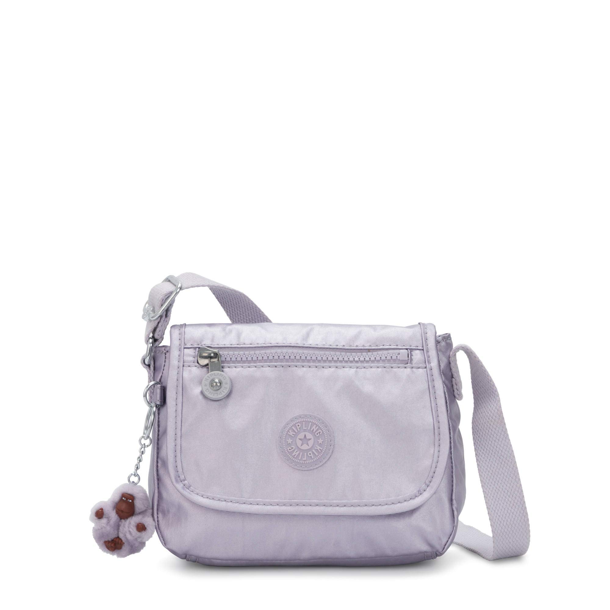 Kipling Sabian Metallic Crossbody Mini Bag - Stylish & Compact Purse for Women | Perfect for Travel, Shopping & Everyday Use