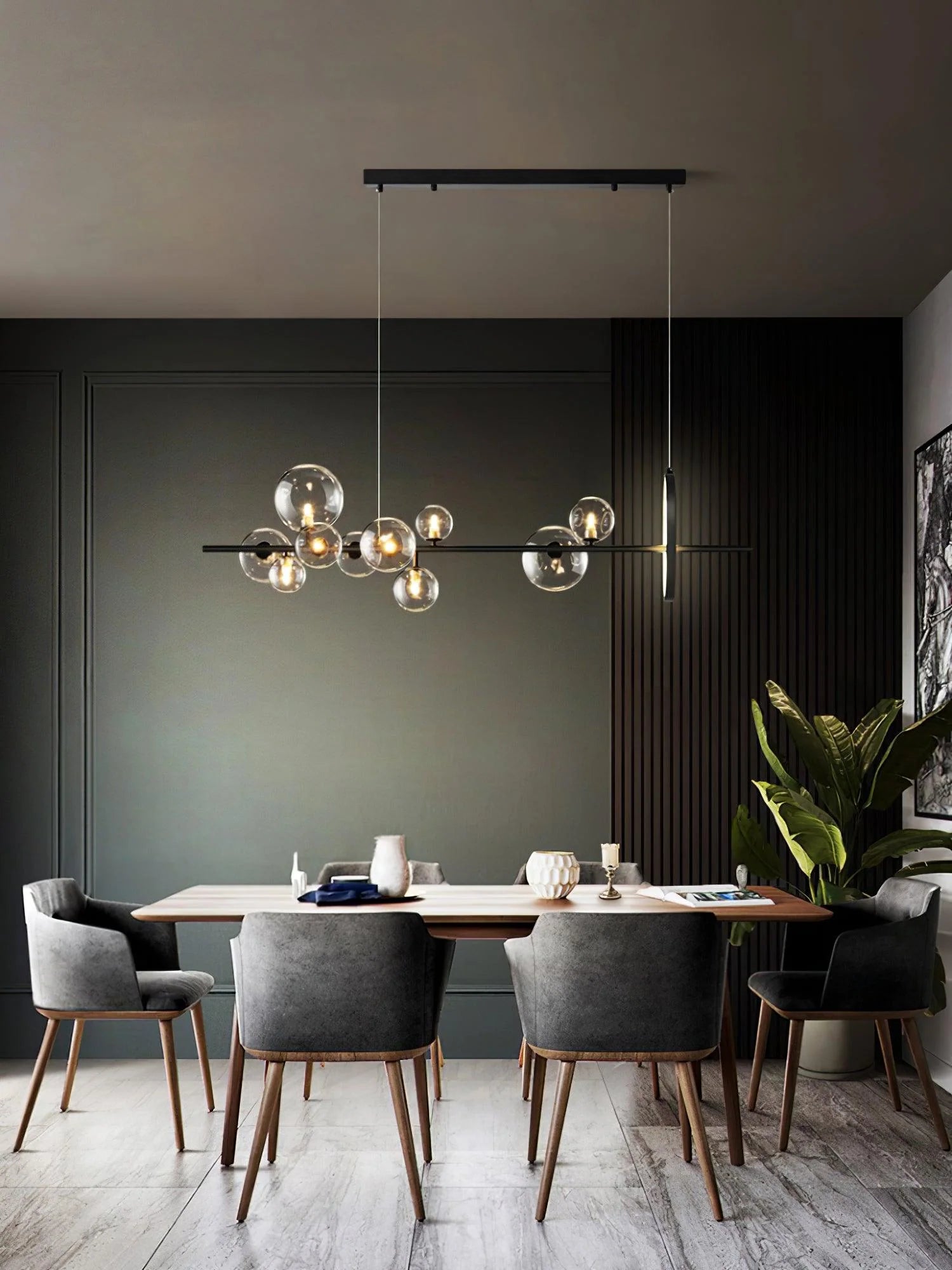 Elegant Mita Chandelier - Modern Crystal Ceiling Light Fixture for Dining Room, Living Room & Bedroom | Perfect for Home Decor, Wedding & Special Occasions