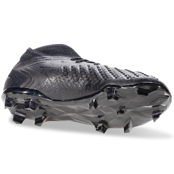 Adidas Jr. Predator Accuracy.1 Firm Ground Soccer Cleats for Boys - Core Black - Youth Football Shoes for Firm Natural Grass Surfaces - Perfect for Training and Matches
