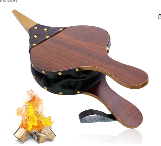VODA Fireplace Bellow VDFB301 - Premium Fire Starter Tool for Camping, Fireplace & Outdoor Use