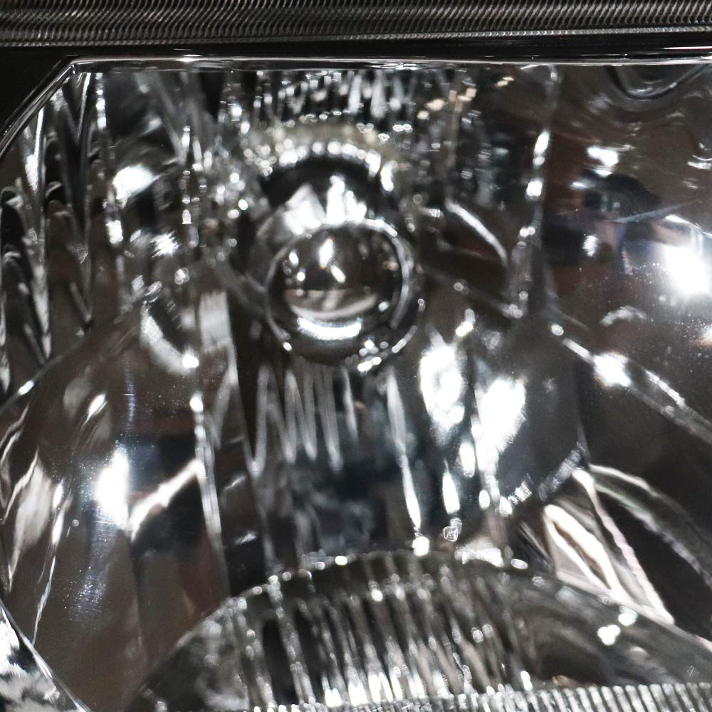 2000-2006 Mitsubishi Pajero Montero Replacement Headlights Pair - Left & Right Side Headlamps with Bulbs Included | Perfect for Night Driving & Off-Road Adventures