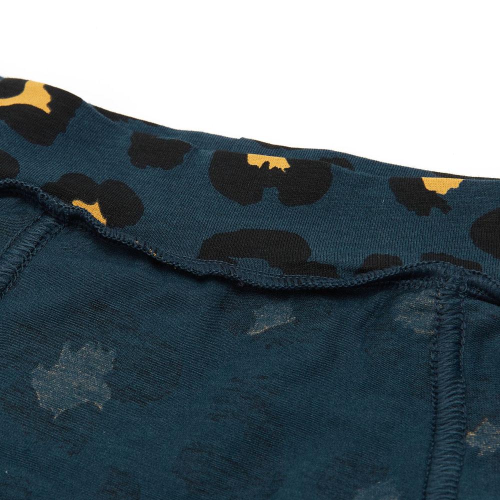 Boys Leopard Print Night Sky Underwear - Soft Cotton Briefs for Kids - Comfortable Sleepwear & Lounge Wear for Boys