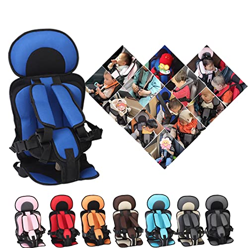 Portable Golf Cart Baby Seat - Safe & Adjustable Toddler Car Seat Strap for Kids - Machine Washable Travel Child Carrier (Blue, Large) - Perfect for Golf, Road Trips, Camping & Outdoor Adventures - Ideal for Family Outings, Beach & Theme Park Visits - Great for Parents On-the-Go & Active Lifestyles