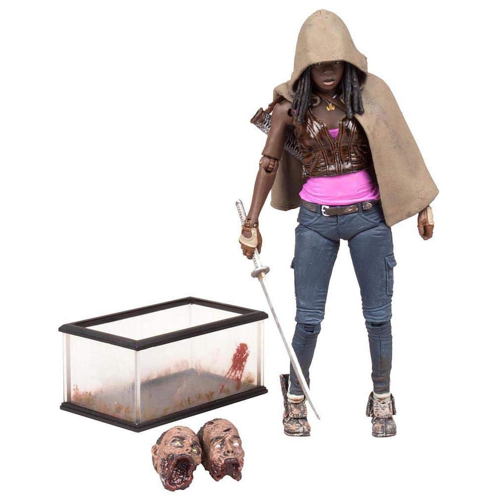 McFarlane Toys The Walking Dead TV Series 6 Michonne Action Figure - Collectible Zombie Apocalypse Character for Display & Gifts