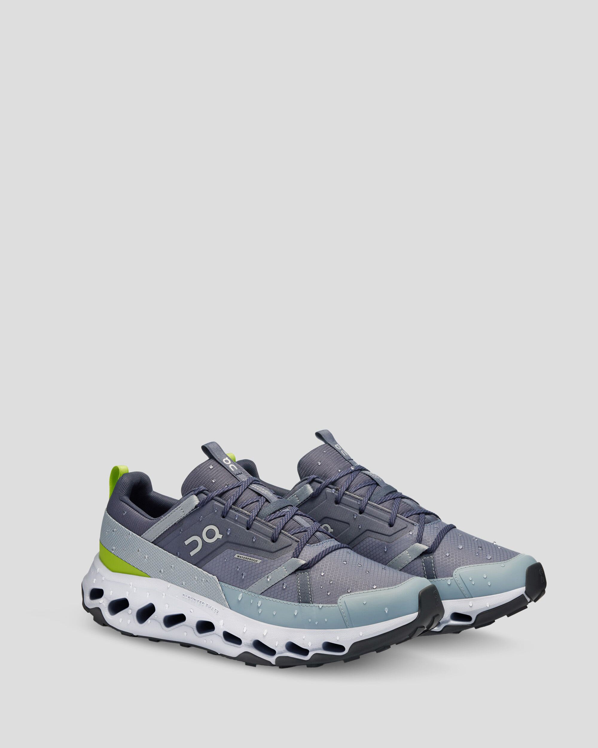 Men's On Cloudhorizon Waterproof Hiking Shoes - Navy/Heather - Lightweight Trail Running & Outdoor Adventure Footwear for Hiking, Camping & Mountain Climbing