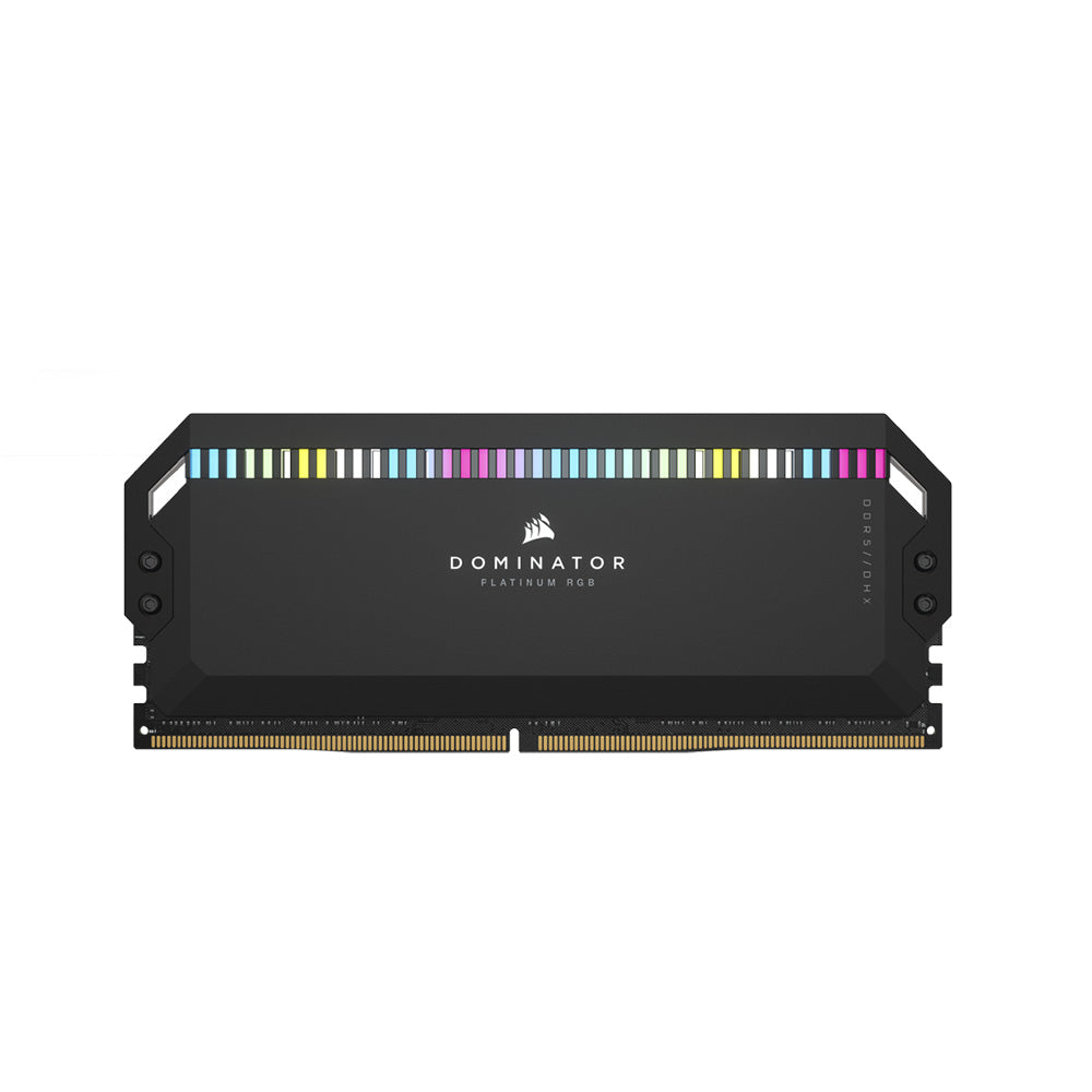 Corsair Dominator Platinum RGB 32GB (2x16GB) DDR5 6000MHz CL36 Desktop Memory Kit - High-Performance Gaming & Overclocking RAM for PC Builds, Workstations, and Content Creation