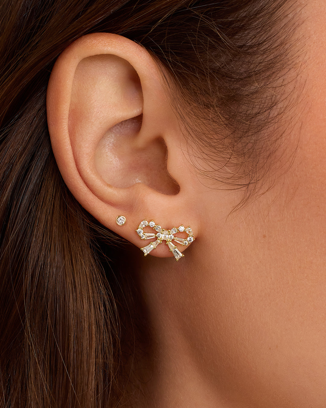 Elegant Bow Earrings for Women - Stylish Dangle Drop Jewelry for Parties, Weddings & Everyday Wear