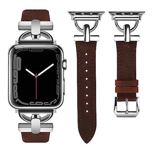 Dark Brown/Silver