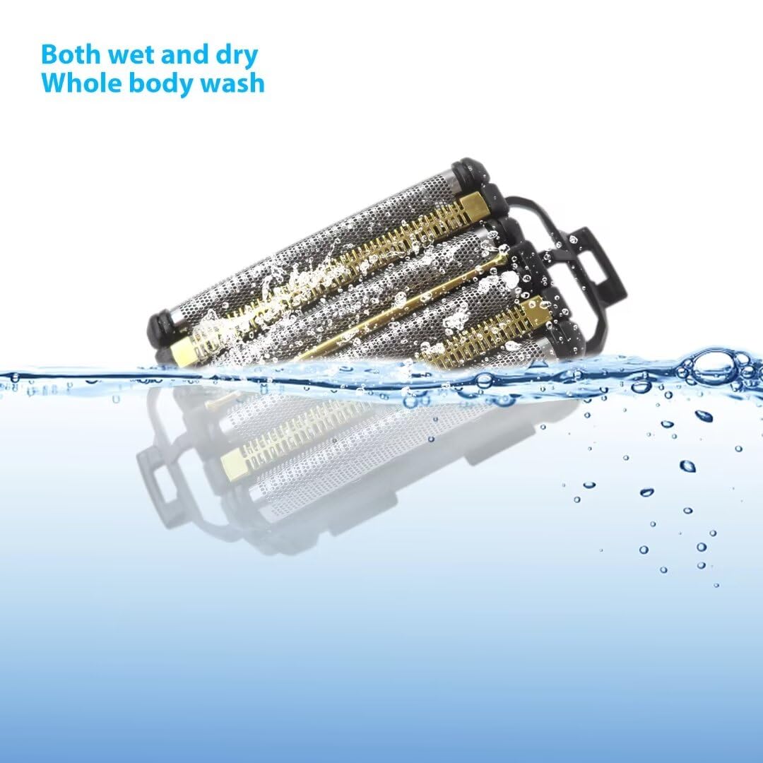 GRABOTE 2024 Replacement Shaver Outer Foil Set for Panasonic ARC6 ES-LS9A-K/ES-LS8A-K/WES9600P/ES9600 Models - Universal Shaving Foil Replacement for Smooth Shaving at Home or Travel