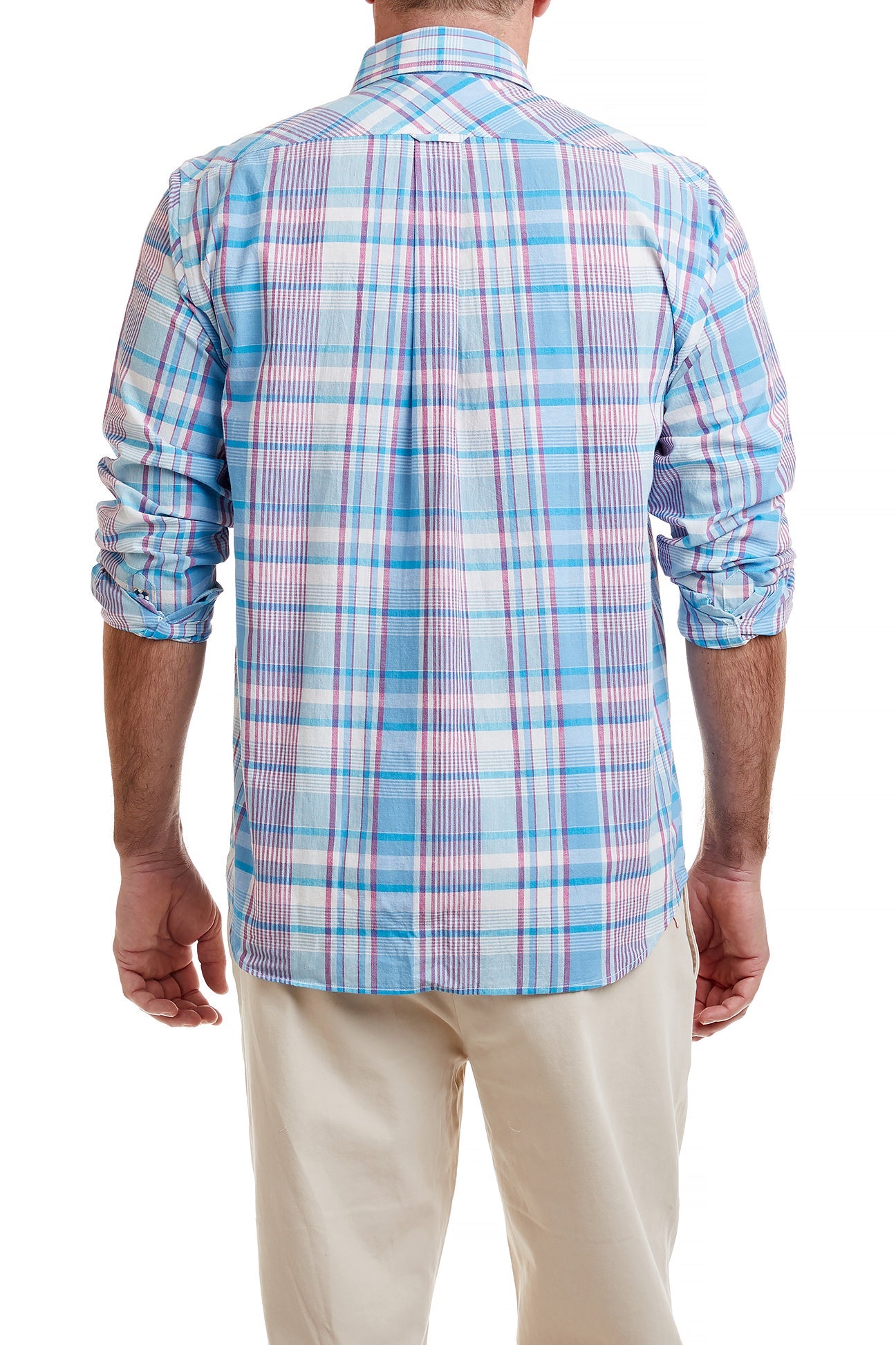 Chase Shirt Cove Madras - Stylish Casual Button-Down Shirt for Men | Perfect for Summer Outings, Beach Vacations & Weekend Wear