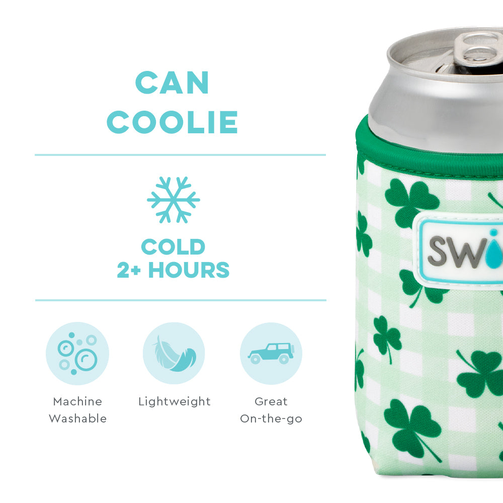 Shamrock the Block Can Cooler - Insulated Beer Koozie for Cans & Bottles - Perfect for St. Patrick's Day, Parties, and Outdoor Events