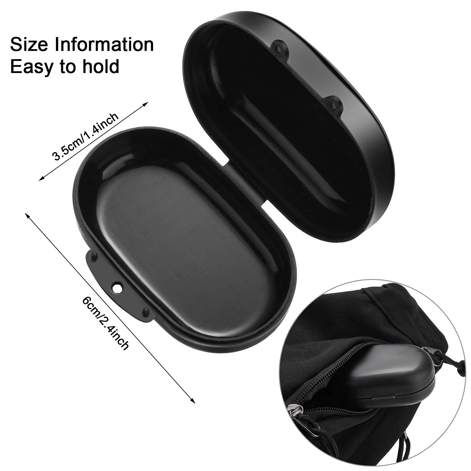 BACTIM 3 Pack Reusable Noise Cancelling Ear Plugs - Soft Silicone Hearing Protection for Sleeping, Shooting, Travel & Work - Includes Storage Case (Black, Grey, Red) - Perfect for Concerts, Motorcycles & Studying