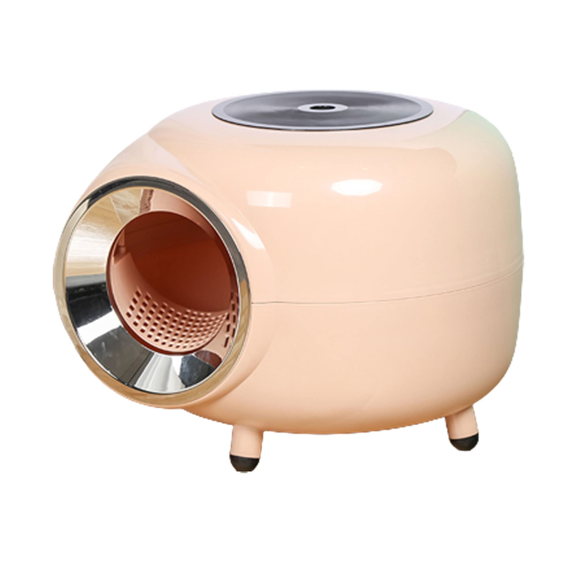 BINgjue Self-Cleaning Cat Litter Box - Fully Enclosed Automatic Litter Box with Lid for Cats Under 22lbs, Odor Control & Easy Cleaning | Perfect for Small Apartments & Multi-Cat Homes