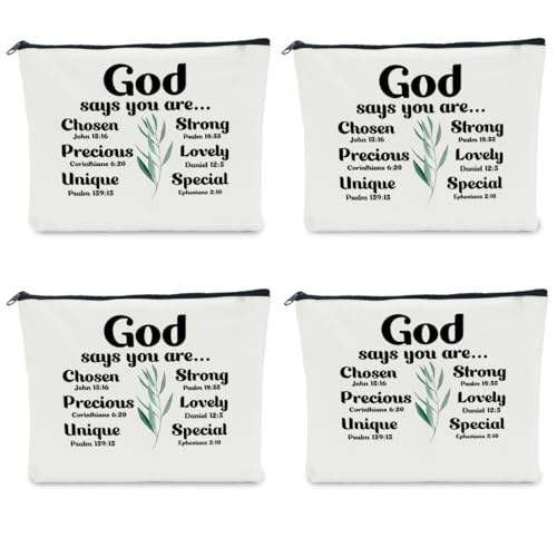 4 PCS God Says You Are