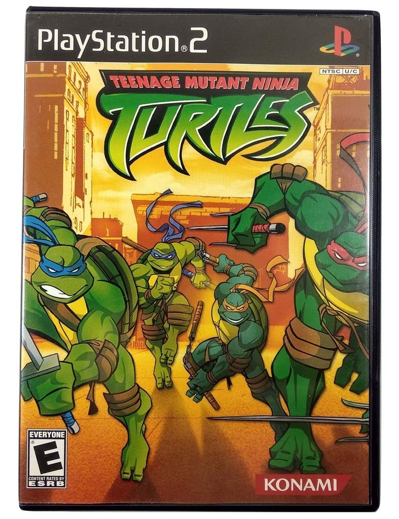 Teenage Mutant Ninja Turtles PS2 Game - Action Adventure Video Game for Kids & Teens | Perfect for Family Game Night & TMNT Fans Collection