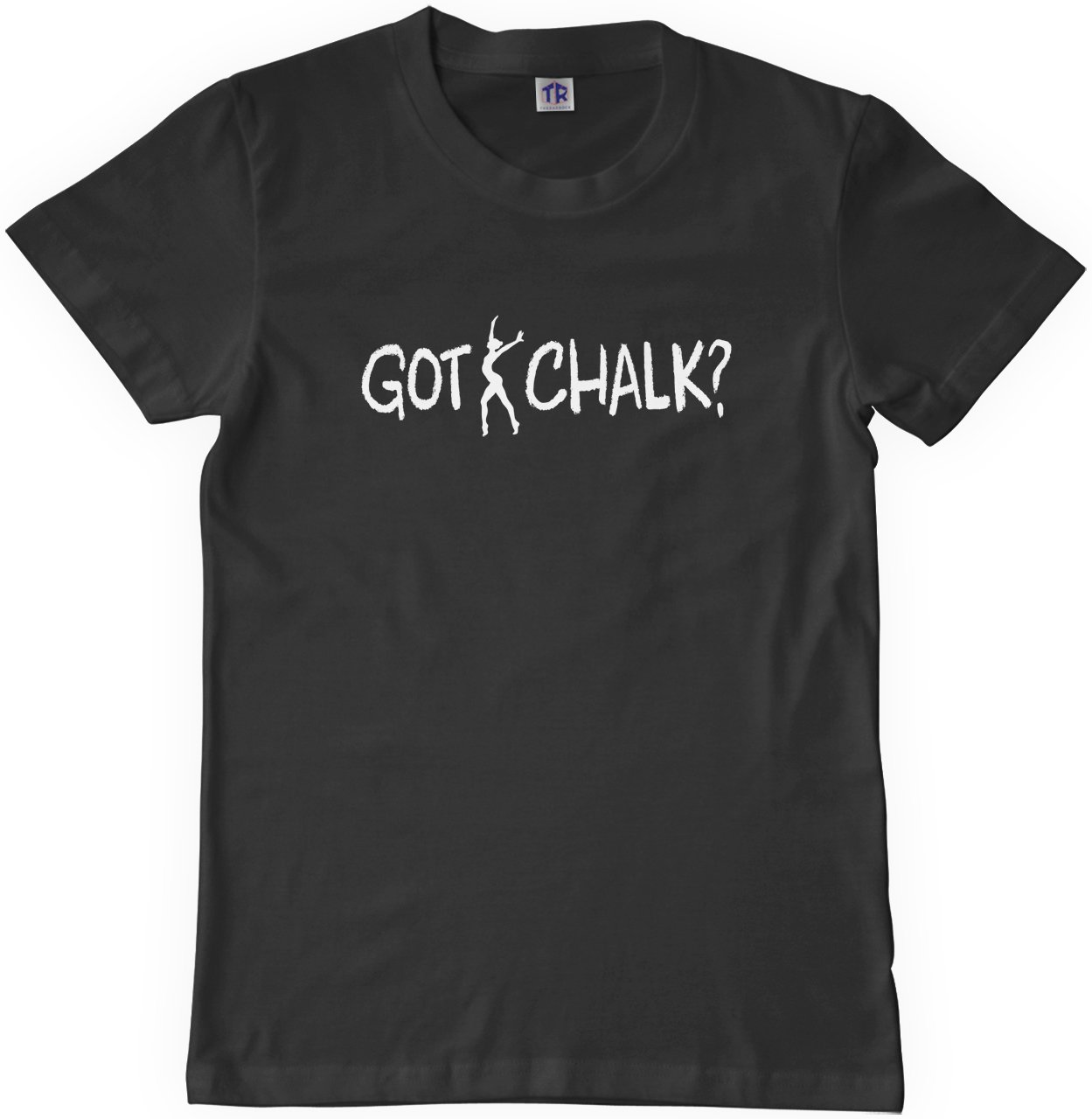 Threadrock Big Girls' Got Chalk Gymnastics Youth T-Shirt - Comfortable Athletic Tee for Young Gymnasts - Perfect for Practice, Competitions & Team Spirit