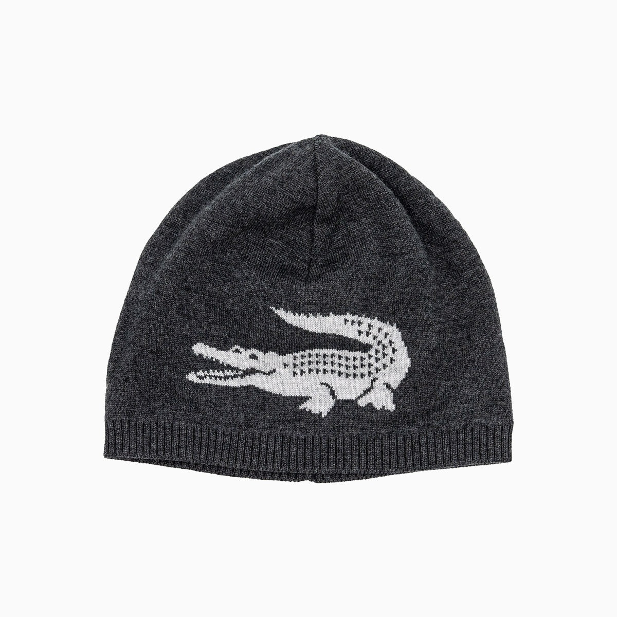 Stylish Jacquard Crocodile Wool Reversible Beanie Hat for Men & Women | Winter Warm Knit Cap | Perfect for Outdoor Activities, Skiing, and Cold Weather Fashion