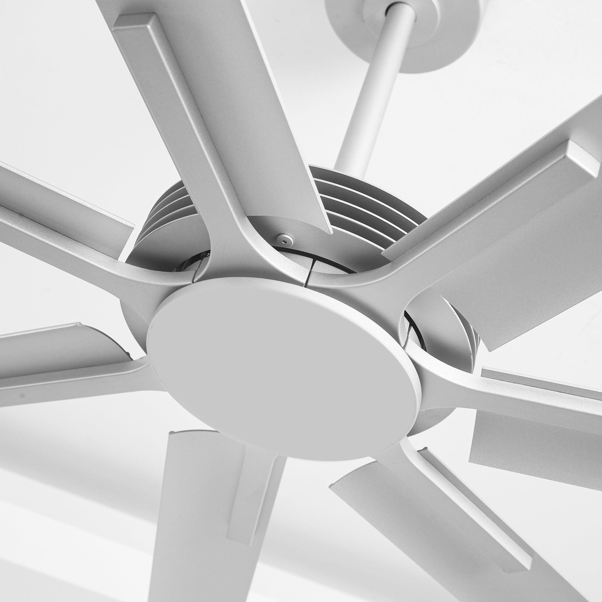 84 Inch & 100 Inch Large Ceiling Fan with Remote Control - Ultra Quiet, High Airflow for Living Room, Bedroom, or Outdoor Patio
