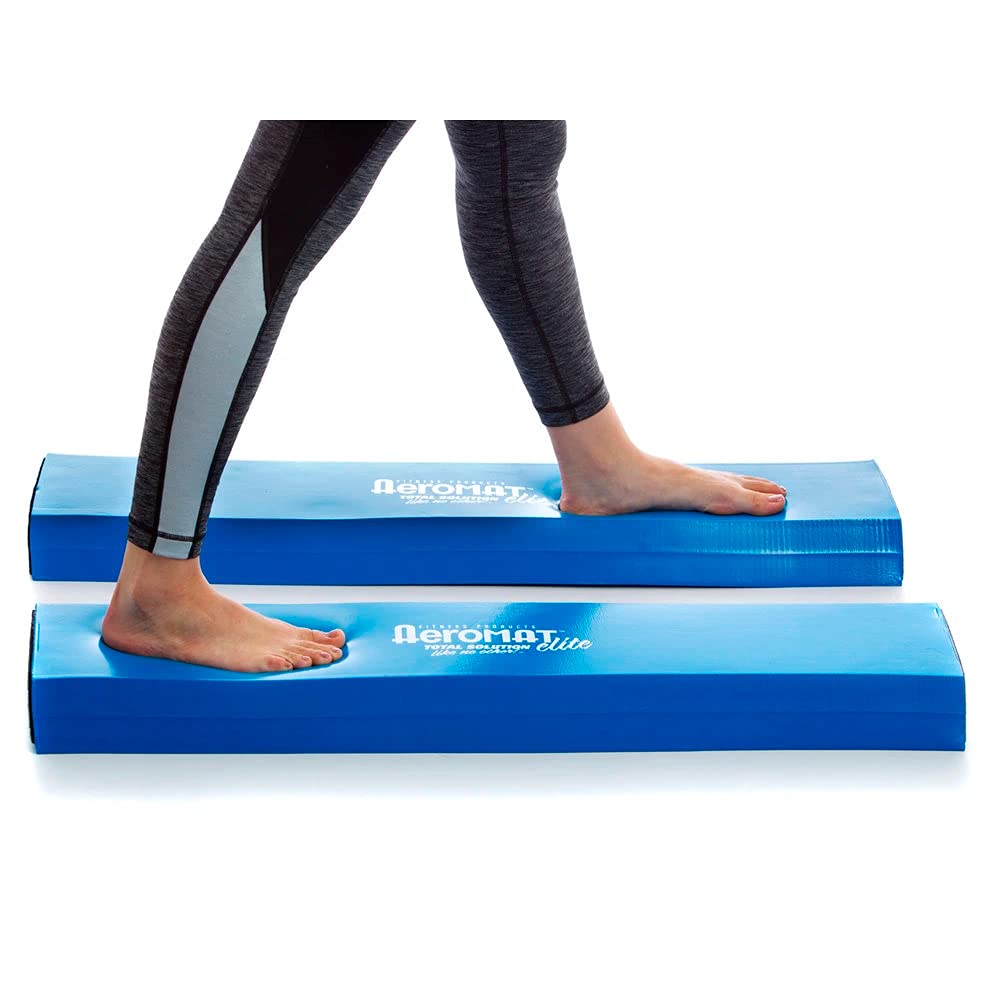 2-Piece Wooden Balance Beam Set for Kids - Indoor & Outdoor Gymnastics Training, Playroom & Backyard Fun