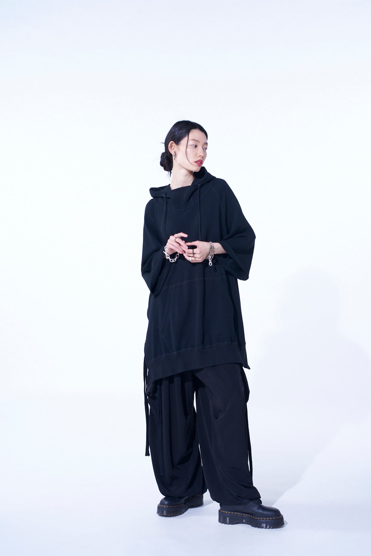 Breathable Cotton Gauze Short Sleeve Hoodie with Side Zippers - Casual Oversized Pullover for Summer Outdoor Activities & Lounge Wear