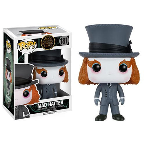Disney Alice Through the Looking Glass Mad Hatter Pop! Vinyl Figure #181 - Collectible Toy for Disney Fans, Home Decor & Gift Idea