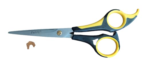 Fenny Professional Hair Cutting Scissors - Salon & Barber Shears for Men & Women - Sharp Stainless Steel Hairdressing Scissors for Precision Styling & Trimming
