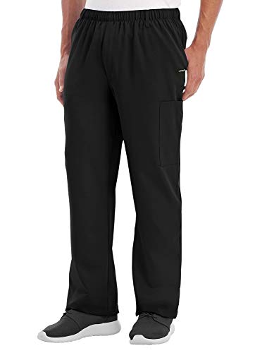 Jockey Men's Seven Pocket Stretch Scrub Pants - Comfortable Medical Work Pants for Doctors & Nurses - Perfect for Hospital Shifts & Healthcare Professionals