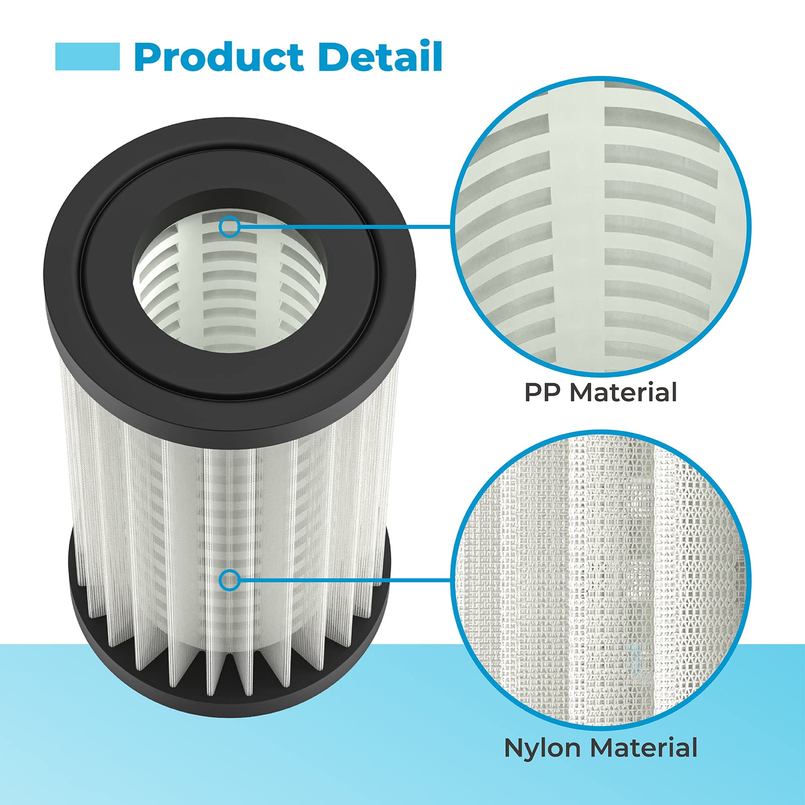 Zodiac Jandy Ray-Vac Automatic Pool Cleaner R0374600 Energy Filter Element Replacement Kit - Compatible with Pool Cleaners - Perfect for Pool Maintenance & Cleaning