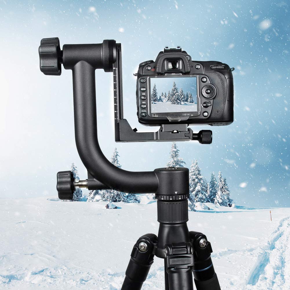 360° Rotating Camera Cantilever Head - Adjustable for Bird Watching, Wildlife Photography & Outdoor Shooting | Durable & Lightweight for DSLR & Mirrorless Cameras | Perfect for Nature Enthusiasts & Professional Photographers